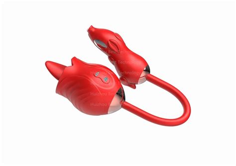 High Quality Sex Toy Best Manufacturer Speeds Licking Gold Vibrator Double Head Red Rose Sex