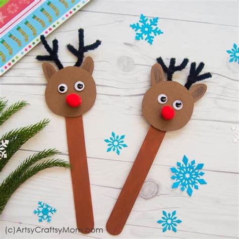 25+ Easy Reindeer Crafts For Kids - Made with HAPPY