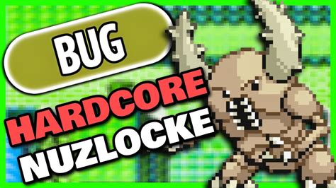Pokémon Blue Hardcore Nuzlocke Bug Types ONLY YouTube