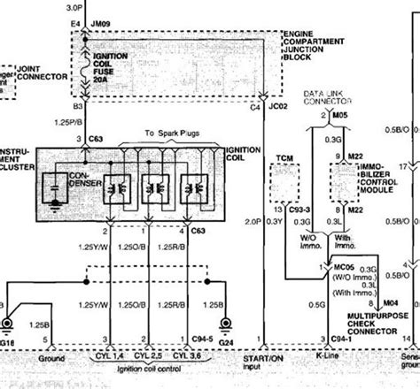 2007 Toyota Camry Ignition Coil Diagram