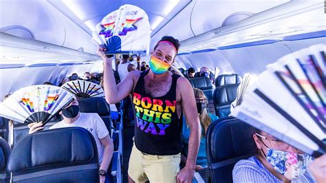 First Us Airplane Inspired By Lgbtq Pride Month Video Cnn The