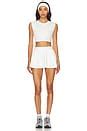Free People X FP Movement Hot Shot Skort Set In White REVOLVE