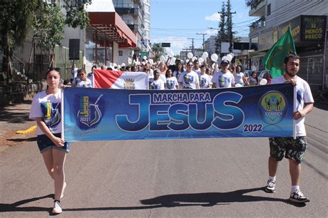 Marcha Para Jesus De Ven Ncio Aires Nesta Quarta Feira