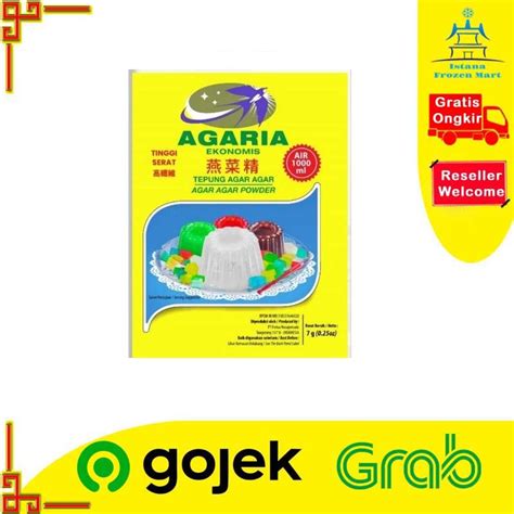 jual agaria tepung   putih gr nutrijell shopee indonesia