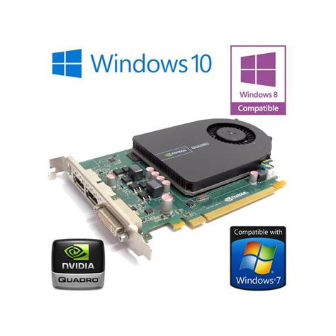 nVidia Quadro 2000 1GB DDR5 PCI-E Dual DisplayPort DVI Professional...