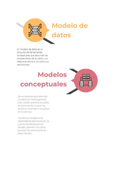 Lección 3 Qué es un modelo de datos y su arquitectura Sistemas de