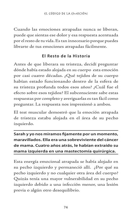 El Codigo De Las Emociones Como Liberar Tus Emociones Atrapadas Amor