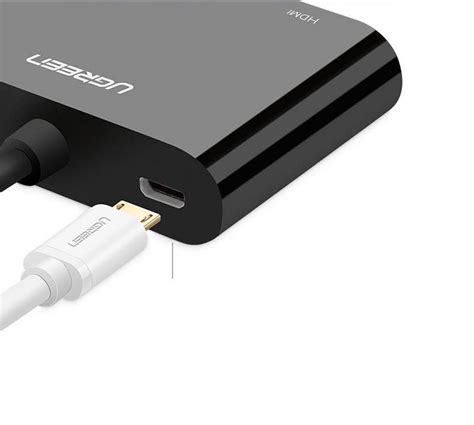 UGREEN HDMI - VGA + HDMI -muunnin - Tekniikkaosat.fi