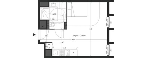 Plan Appartement T De M Neuf R Sidence Skyhome Nantes