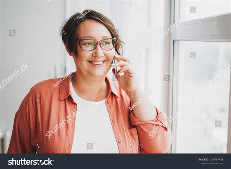 Curvy Brunette Glasses