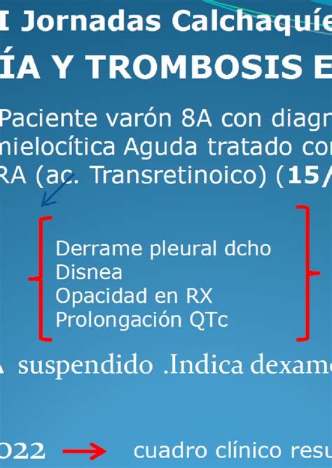 Oncología Y Trombosis En Pediatría Sociedad De Cardiología De Tucumán
