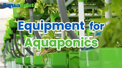 The equipment for Aquaponics - YouTube