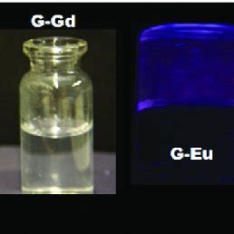 A Chemical Composition Of Lanthanide Hydrogels B Lyophilized