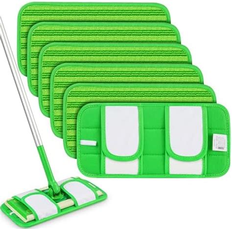 Amazon Pack Reusable Mop Pads Compatible With Swiffer Wet Jet