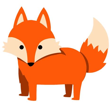 Woodland Cute Animal Red Fox Drawing Illustration PNG Sketch Image ...