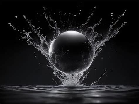 Premium Photo | Water blast