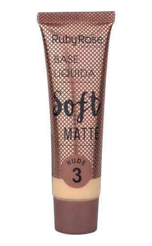 Base Ruby Rose Matte Soft Color Nude 1 2 3 4 Maquillaje 29 Ml Tono Nude 3 MercadoLibre