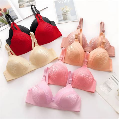 Imported Soft Padded Push Up Bra Seamless Wireless Lingerie For Women Various Colors Daraz Pk