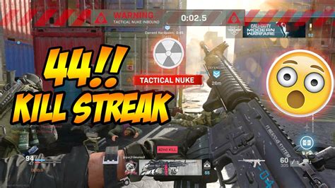 44 KILL STREAK COD MODERN WARFARE YouTube