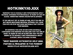 Sexy Ranger Hotkinkyjo Self Anal Fisting Prolapse In The Forest Xxx Mobile Porno Videos