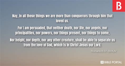 Romans 837 39 Kjv Bible Scripture Image Bible Portal
