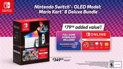 Nintendo Switch - OLED Model Mario Kart 8 Deluxe Bundle | GameStop