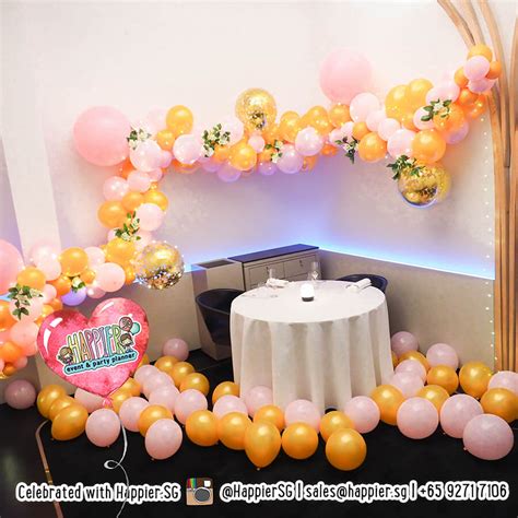 Wedding Proposal Balloon Decoration Happier Singapore