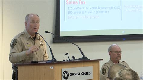 Cochise County hosts town hall for new jail funding via half cent sales tax