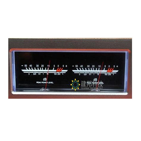 Pcs High Precision Vu Meter Flat Meter Front Db Sound Pressure W