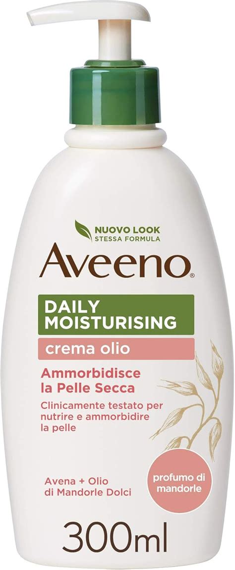 Aveeno Crema Olio Idratante Corpo Da Pelle Normali A Secche 300 Ml