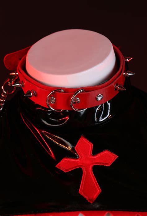 Power Sexy Nurse Lingerie Gothic Lingerie Makima PU Cutout Sexy Costume For Sale