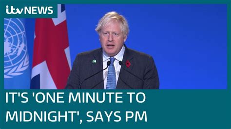 minute  midnight   doomsday clock uk pm boris