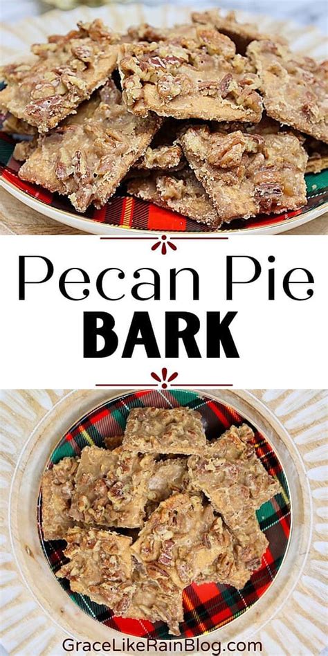 Brown Sugar Pecan Pie Bark Recipe Graham Cracker Toffee Grace Like