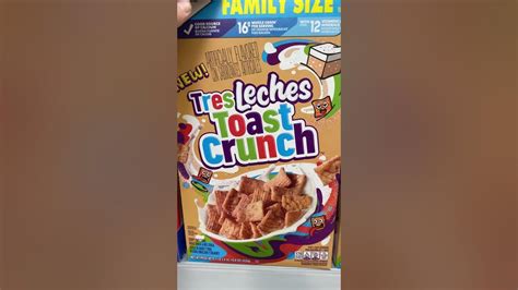 Tres Leches Toast Crunch Cereal New Flavor Any Good Youtube