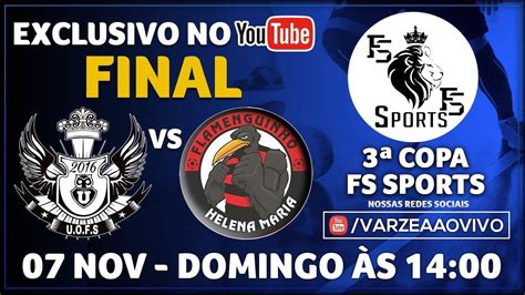 União Oeste FS x Flamenguinho Final 3ª Copa FS Sports YouTube