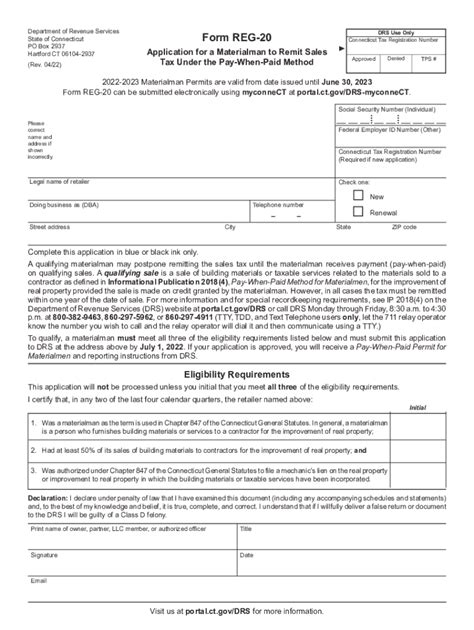 Drs Drs Formsindividual Income Tax Forms Connecticut Fax Email