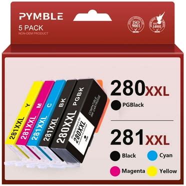 280XXL 281XXL Compatible for Canon Ink 280 and 281 Cartridges PGI-280XXL CLI-281XXL for Canon ...