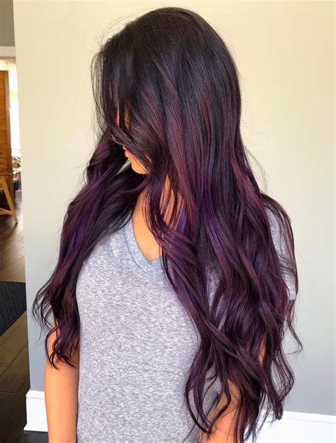 30 Brand New Ultra Trendy Purple Balayage Hair Color Ideas