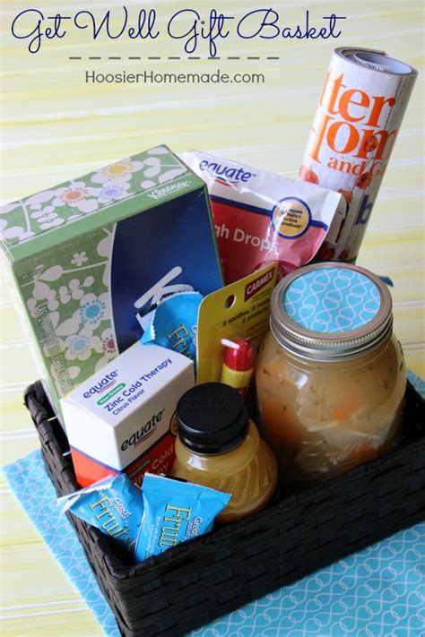 Get Well Gift Basket - Hoosier Homemade