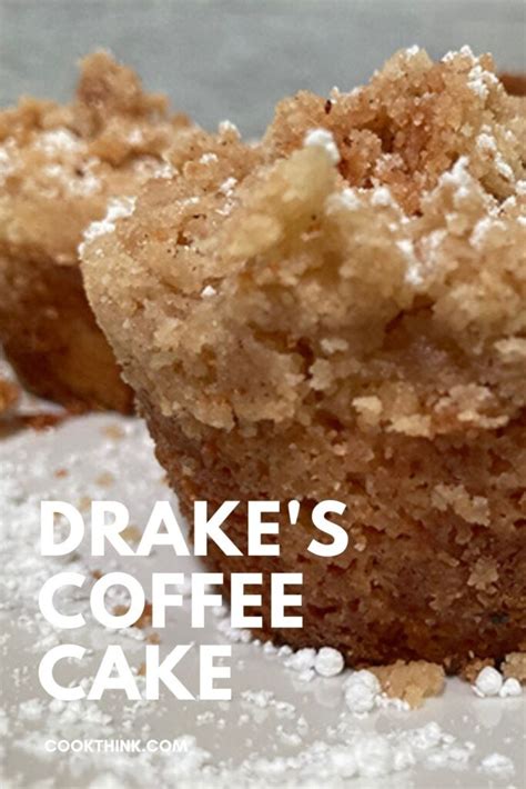 Drake's Coffee Cake Copycat Homemade Recipe - CookThink