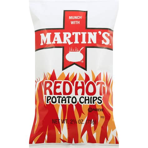Martin S Potato Chips Red Hot Oz Instacart