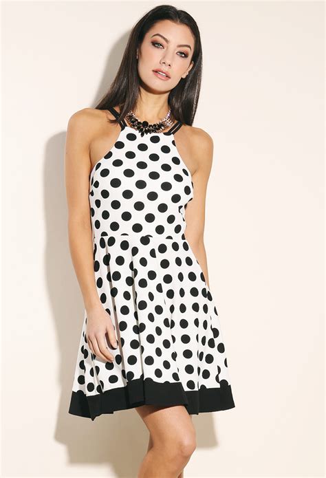 Polka Dot Mini Cami Dress Shop Old Dresses At Papaya Clothing