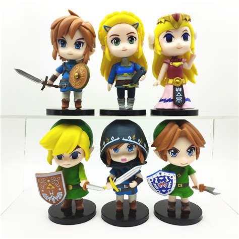 Zelda Ocarina Of Time Link Action Figure Link Figure Majoras Mask Four