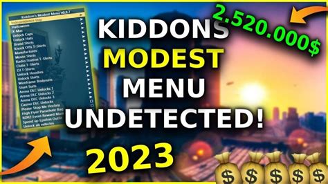 Gta Online Kiddons Mod Menu Link In Description Youtube