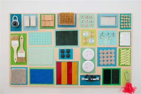 How To Create A Diy Interactive Sensory Board Sensory Wall Diy