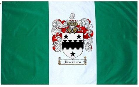 Blackburn Coat of Arms Flag / Family Crest Flag - Coat of Arms