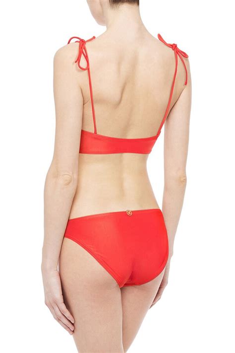 Buy Vix Paula Hermanny Vix Paula Hermanny Woman Basic Low Rise Bikini Briefs Papaya Size At
