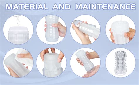 Amazon Male Masturbator Cup Male Sex Toys For Men Portable Transparent Pocket Pussy