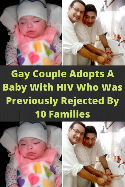 Gay Couple Adopts A Baby With Hiv Who Was Previously Rejected By 10 Families Artofit