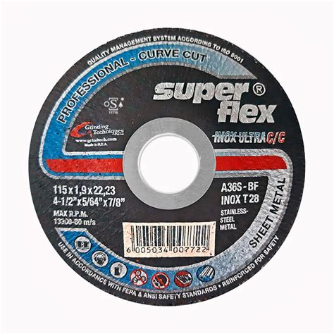 Superflex Professional Curve Cut Disc Grinding Techniques